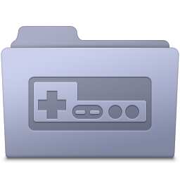 Game Folder Lavender Icon 256x256 png